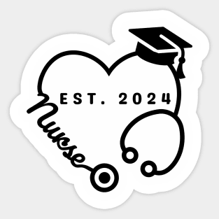 Nurse Graduation Gift -2024 Sticker